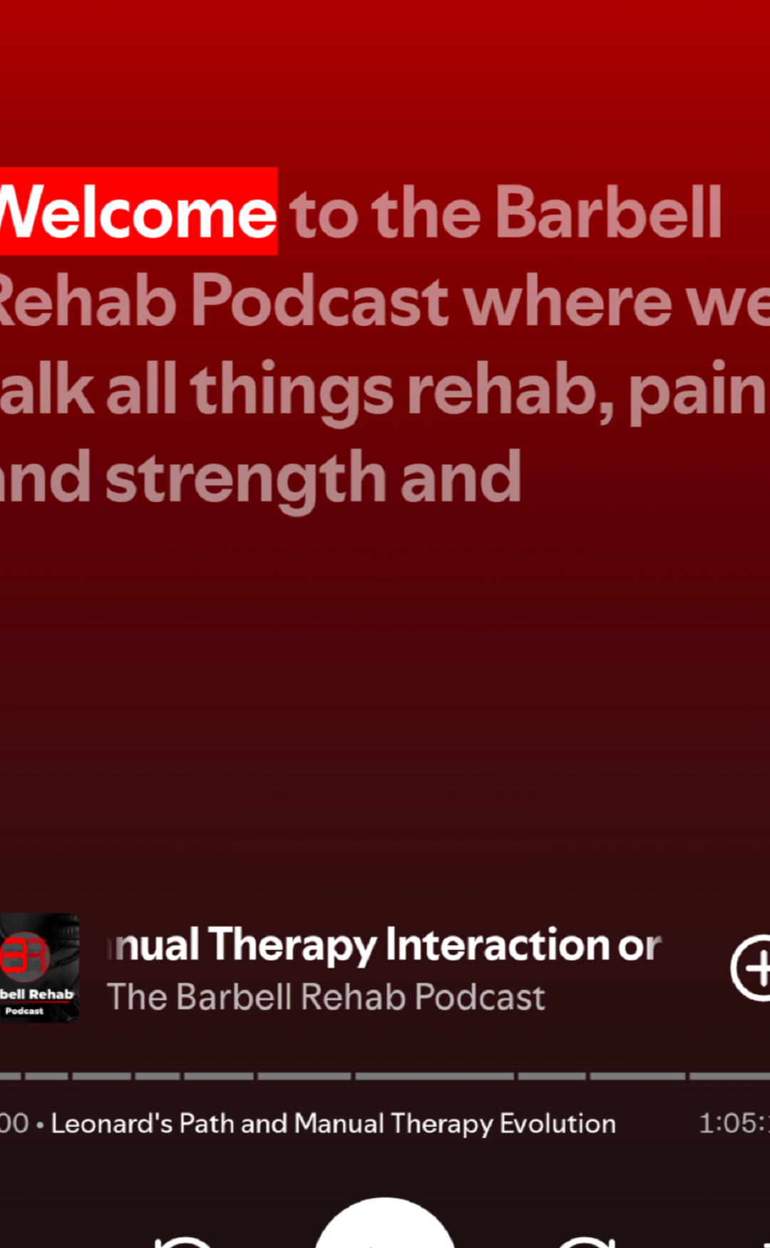 Leonard Barbell Rehab